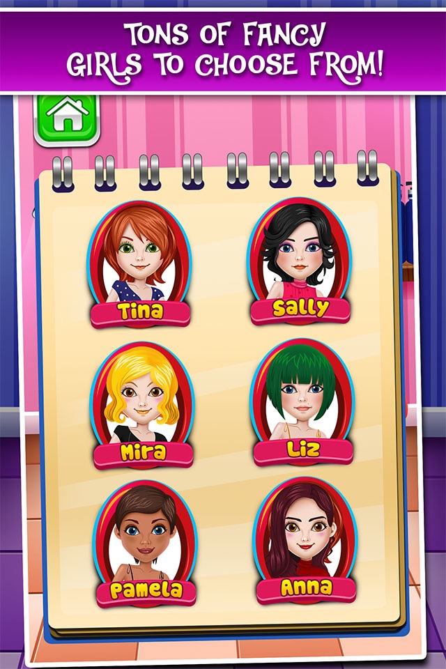 High School Prom Salon: Spa, Makeover, and Make-Up Beauty Game for Little Kids (Boys & Girls) screenshot 4