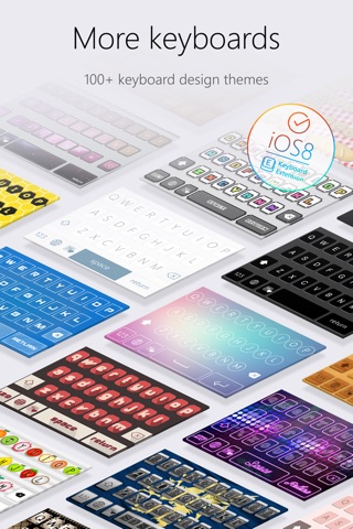 Custom Keyboard Themes Extension - 190+ Cool & Awesome keyboards design screenshot 2