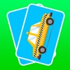 3D Memo Match Car Card - Train your kids brain