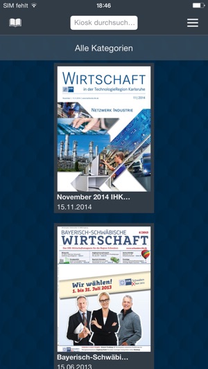 IHK-Zeitschriften Kiosk(圖1)-速報App