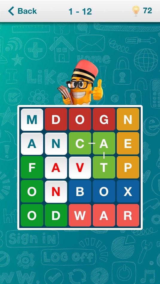 #1. Worders - word search puzzle game, find and guess words on the field (iOS) 由: Anton Kartunov