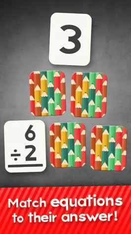 Game screenshot Division Flashcard Match Games for Kids in 2nd, 3rd and 4th Grade Learning Flash Cards Free mod apk