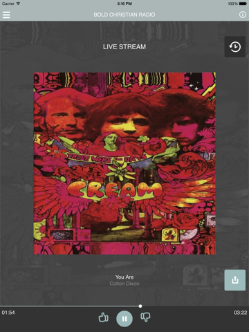 KBLD 91.7 BOLD Christian Radio iPad screenshot 1 - Music app