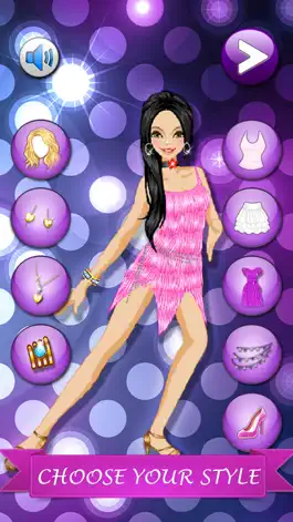 Game screenshot Salsa Girl Dancer Makeover - Cute fashion dress up game for girls and kids apk