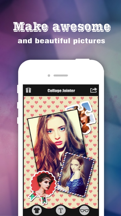 Collage Jointer Pro - Photo Editor to add art text, frame, border & sticker on pic