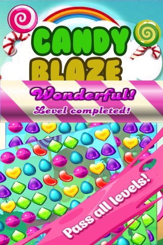 Candy Blaze Mania -Candies Match 3  Game for kids and girls screenshot 3