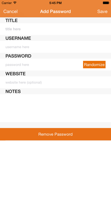 Screenshot #3 pour FingerLock - Protect Your Passwords