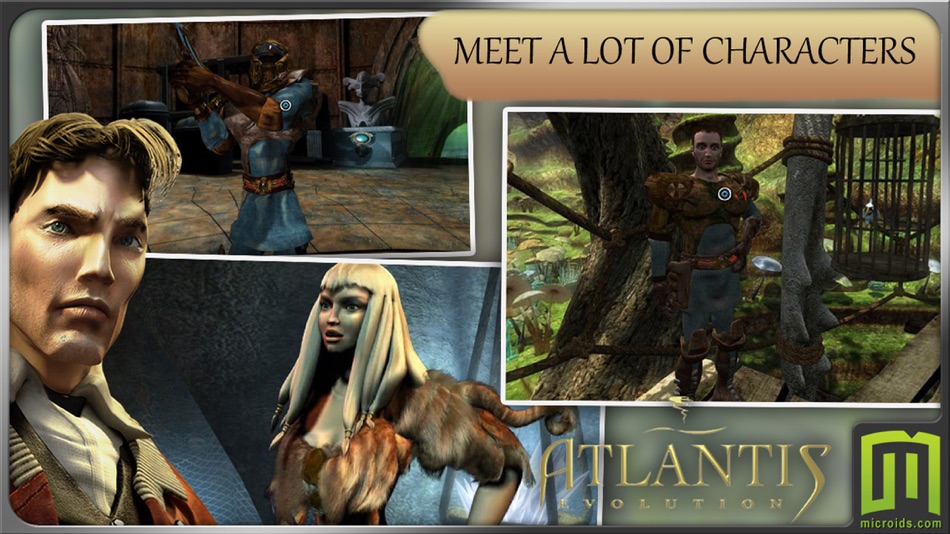 #3. Atlantis 4: Evolution - (Universal) (iOS) By: Microids