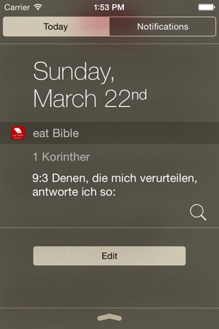 Bible ~ eat Bible, öffnen zwei Bibeln, KJV screenshot 4