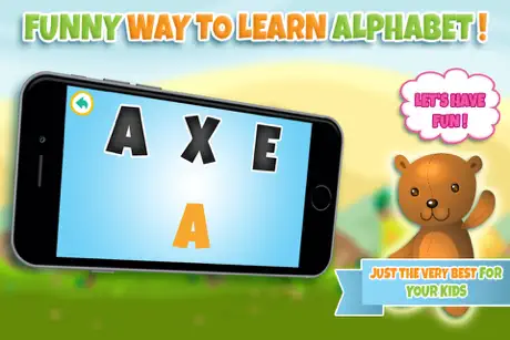 Learn alphabet and letter - ABC learning games for toddler kids 