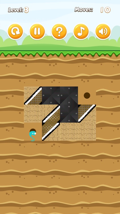 Worm Escape - Great Labyrinth Puzzler Game screenshot-3