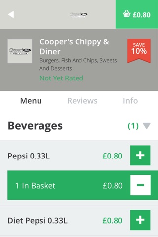 Coopers Chippy & Diner screenshot 4