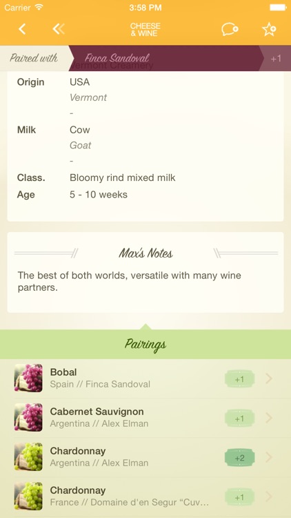 Max McCalman's Cheese & Wine Pairing App screenshot-4