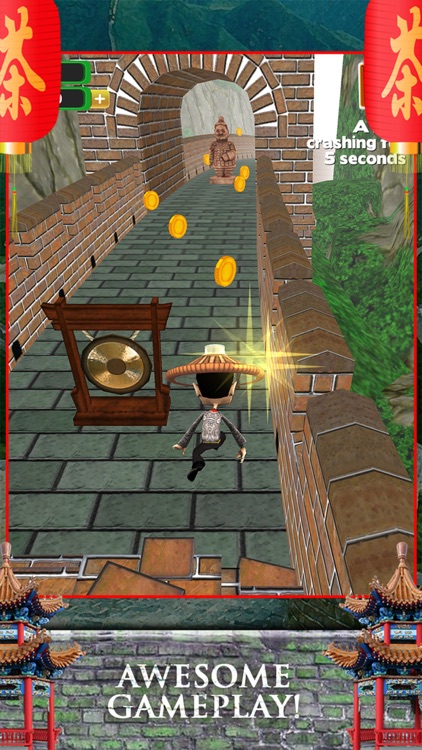 3D Great Wall of China Infinite Runner Game FREE