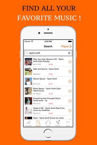 iMuzic - Free Mp3 Music lite - Streamer & Playlist Manager for SoundCloud® screenshot 2