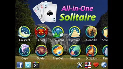 Screenshot #1 pour Solitaire Tout-en-Un Pro