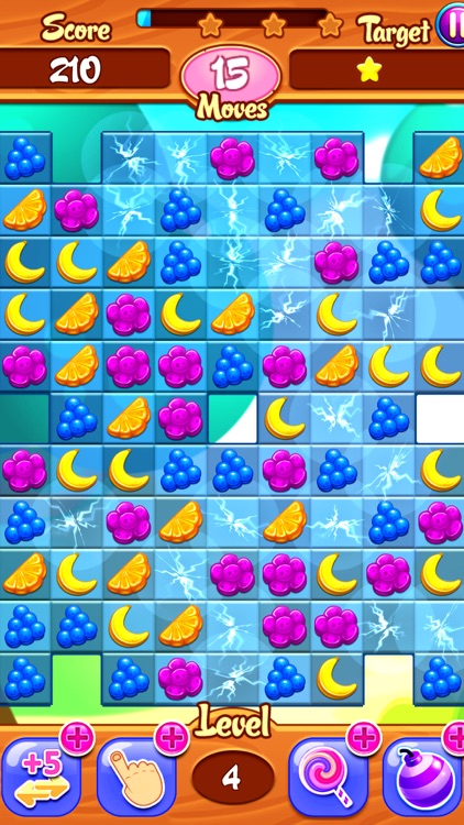 Sweetest Fruit Jelly Quest Saga: Swap Match 3 Puzzle Best Fun Game