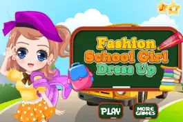 Game screenshot Fashion School Girl Dress Up mod apk