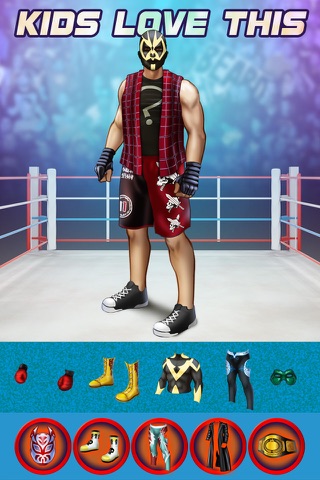 My World Champion Crazy Power Wrestlers Dress Up Club Game - Advert Free App screenshot 3