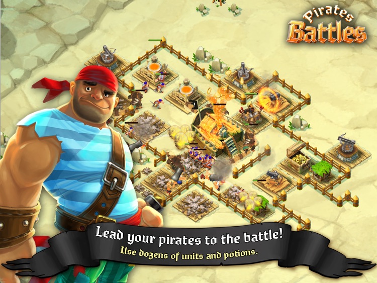Pirates Battles! HD screenshot-2