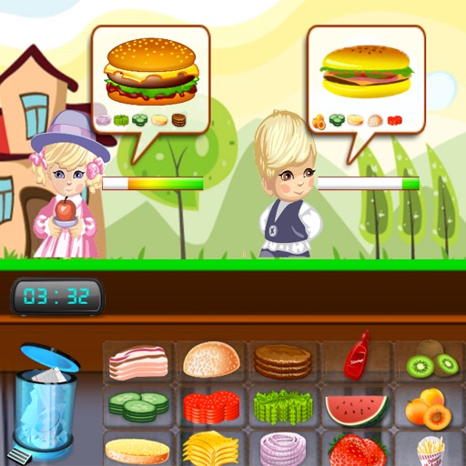 Kid Cooking Food : The Funny Restaurant Simulator Free games Icon