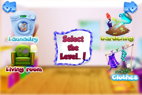 Baby Home Adventure – Free fun newborn baby care and washing cleaning game screenshot 2