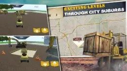 heavy construction simulator- drive a forklift through the city suburbs to become a construction master iphone screenshot 2