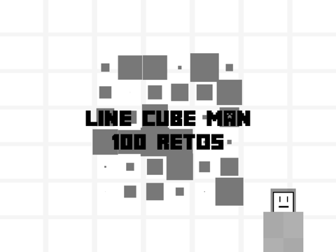 line cube man - 100 retos ipad capturas de pantalla 1