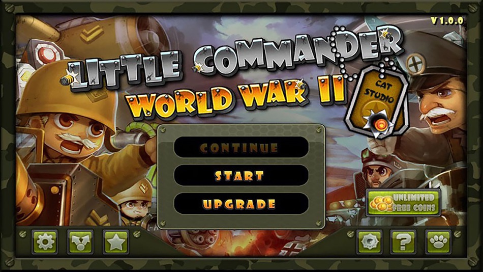 Little Commander - World War II TD - 1.1.9 - (iOS)