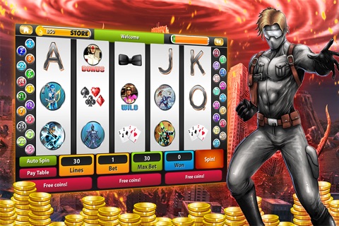 Superhero Slots Las Vegas: Free Casino Slot Game | Spin to Win Big screenshot 2