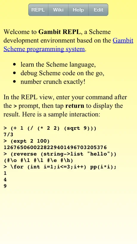 Gambit REPL