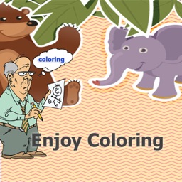 Enjoy Coloring book game for kids