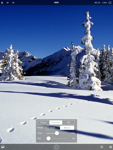 Screenshot #5 pour Best SLR camera - Custom Exposure & Controls