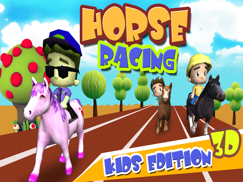 Horse Racing 3D Free (Kids Edition) screenshot 6