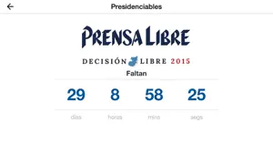 Decisión Libre 2015 screenshot #3 for iPhone