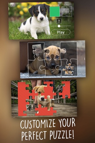 キッズ無料のためのジグソーパズルワンダー子犬のおすすめ画像3