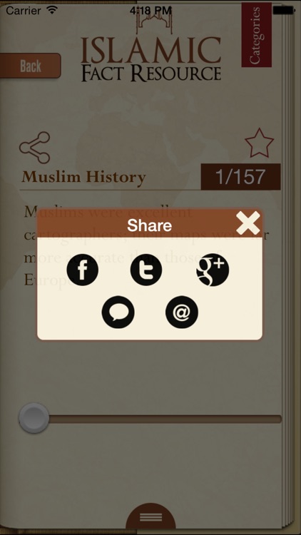 Islamic Fact Resource screenshot-3