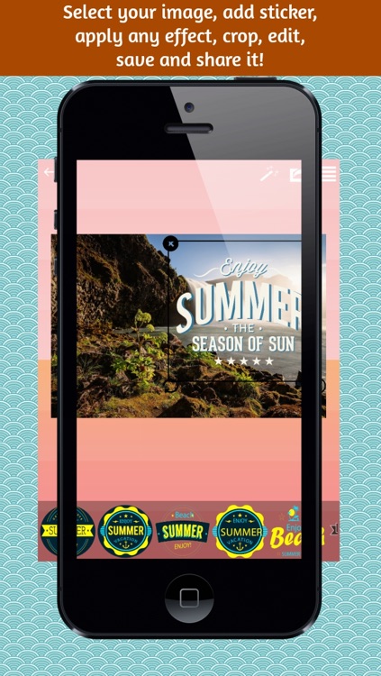 Retro Vintage Stickers & Photo Effects Camera
