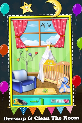 My new baby brother - mommy and baby care games for kids screenshot 4