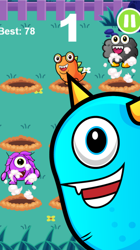 #1. Whack An Alien Mole Invader - Smash The Cute Miner Invaders From Mars! (iOS) By: Volkan Kutlubay