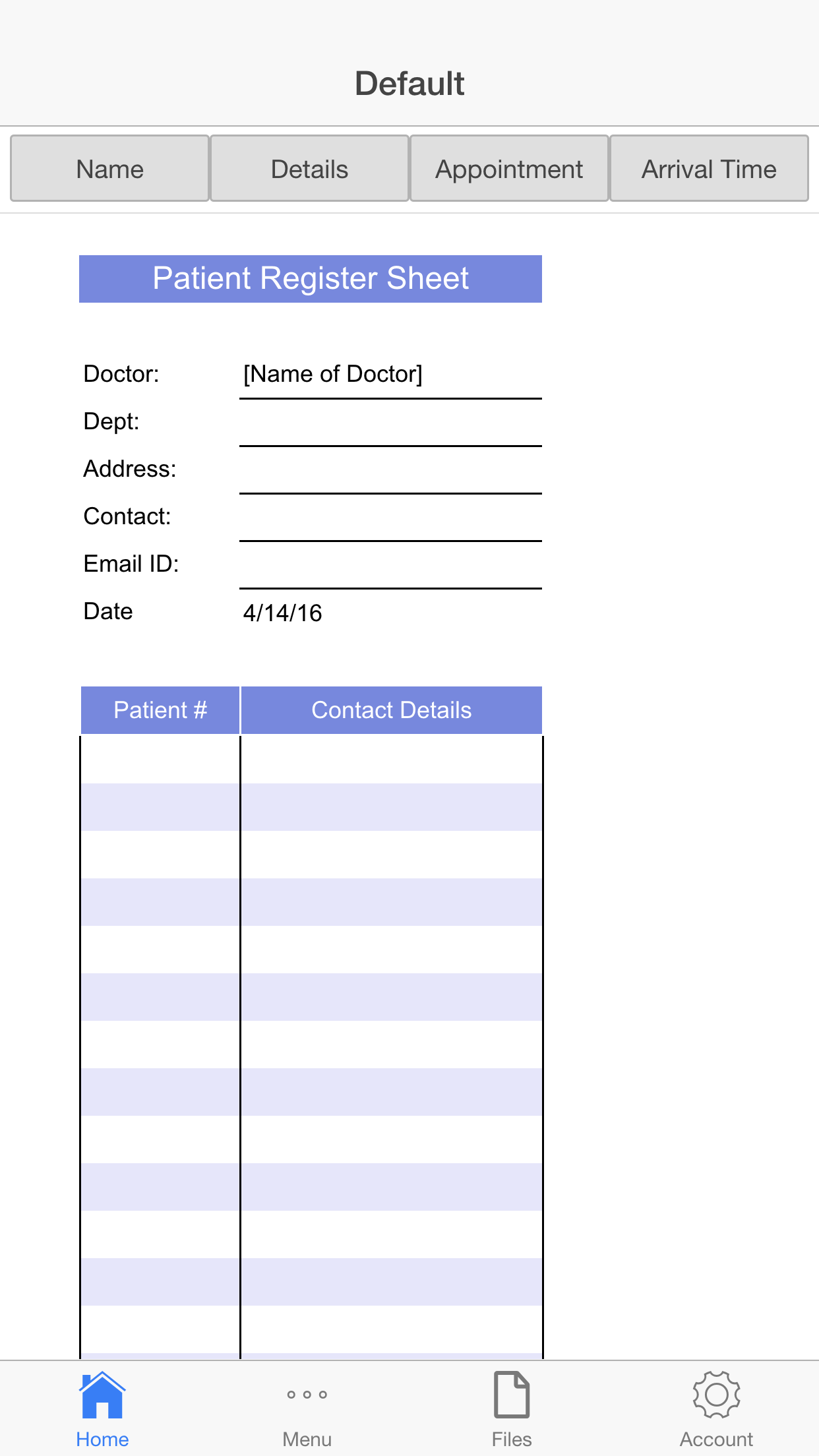 Patients List