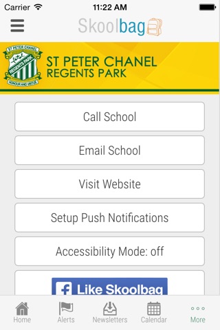 St Peter Chanel Regents Park - Skoolbag screenshot 4