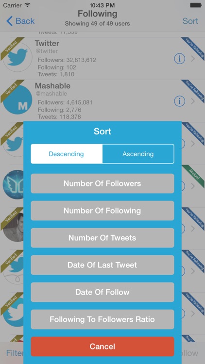 Find Unfollowers And Track New Followers For Twitter