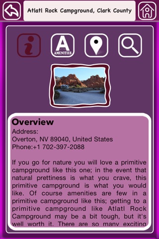 Nevada Campgrounds Offline Guide screenshot 3