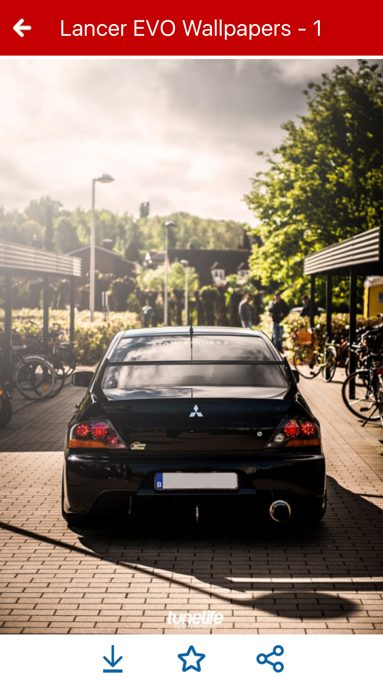 HD Car Wallpapers - Mitsubishi Lancer Evolution Edition