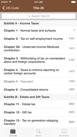 Game screenshot Codification (U.S. Code) apk