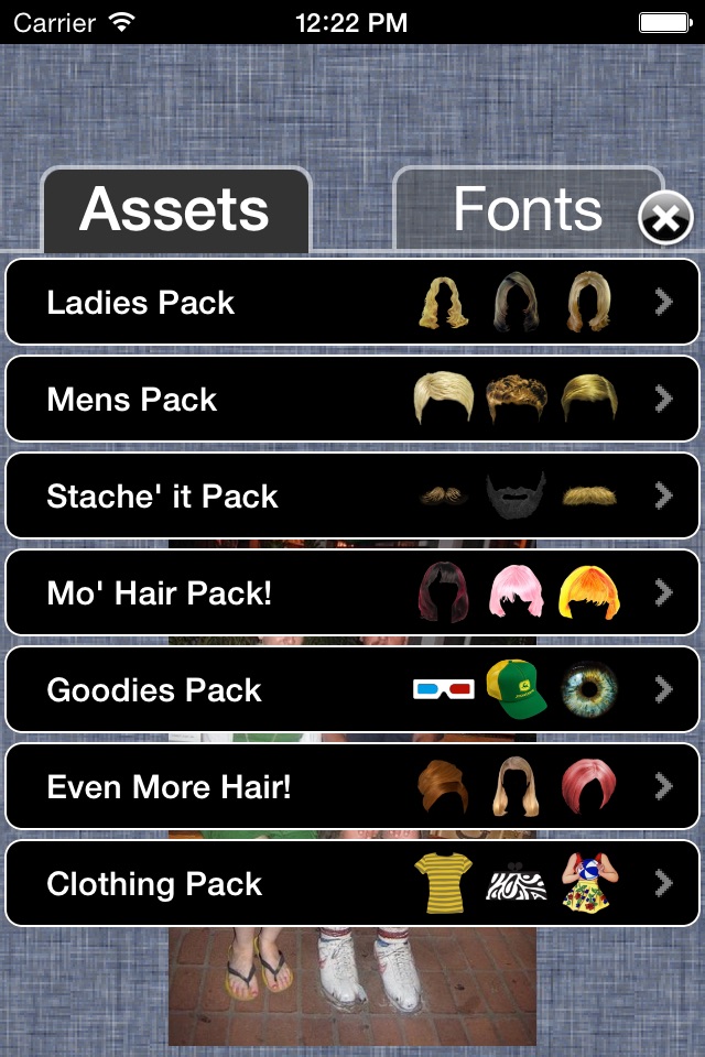 iPhone screenshot