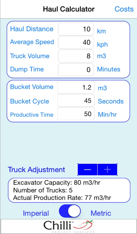 Earthworks Calculator