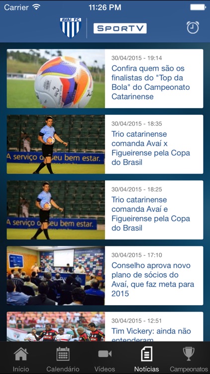 Avaí SporTV screenshot-4