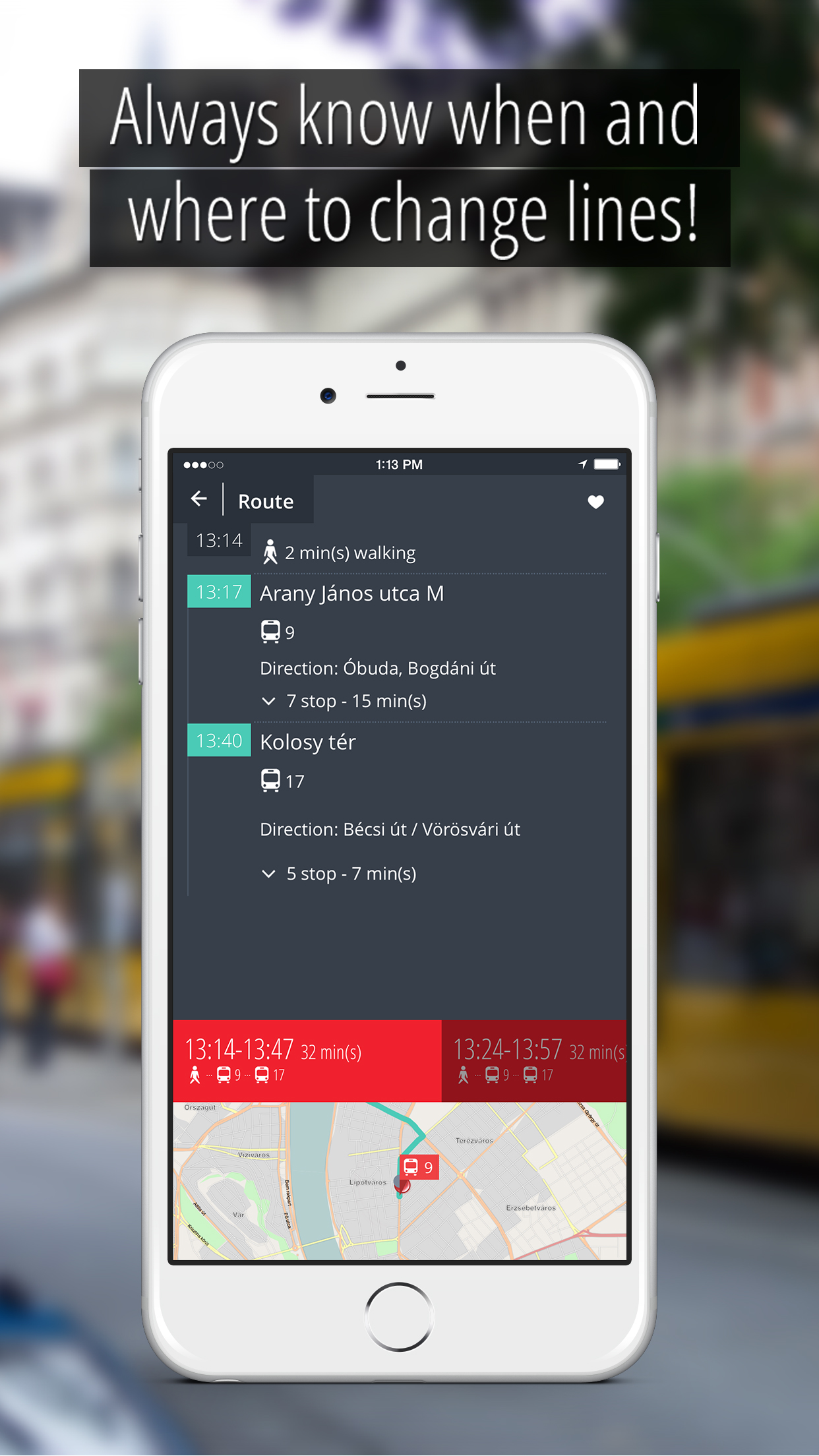 SmartCity Budapest Transport